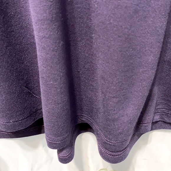 STUDIO II RAYON BLUE SHORT SLEEVE TOP SZ XL - Picture 9 of 10